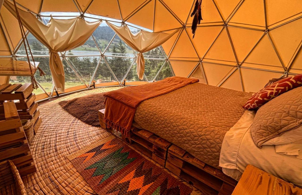 Alma De Campo Glamping - Laguna De Suesca Bagian luar foto
