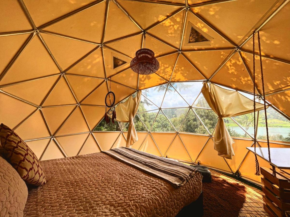 Alma De Campo Glamping - Laguna De Suesca Bagian luar foto